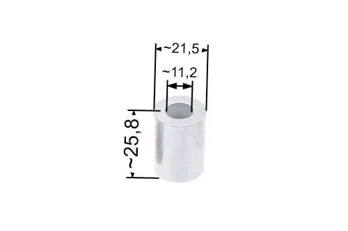 Tuleja dystansowa adaptera noża NAC wys. 30mm / śr. 21mm kosiarki marketowe