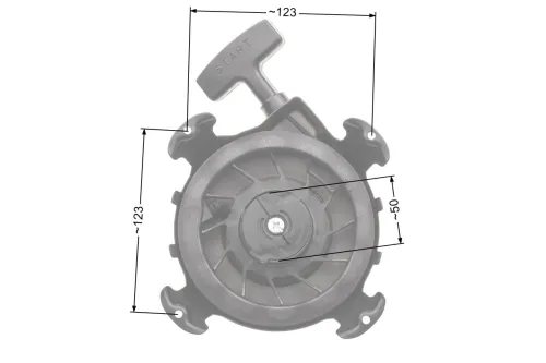 Rozrusznik B&S 8KM Industrial Plus zam. 693900 390391