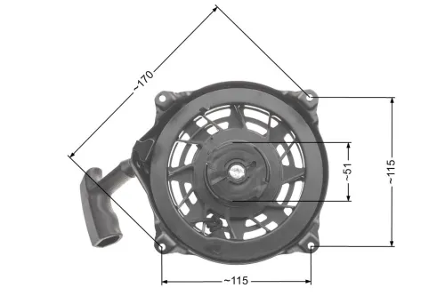 Rozrusznik B&S Quantum zam. 497680