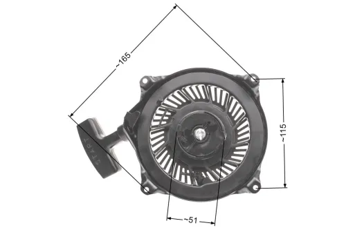 Rozrusznik B&S Quantum zam. 496650 495766 494846 497830