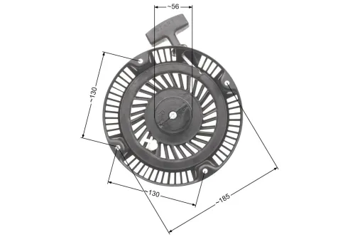 Rozrusznik B&S Z400 / Z500 zam. 695058 591606