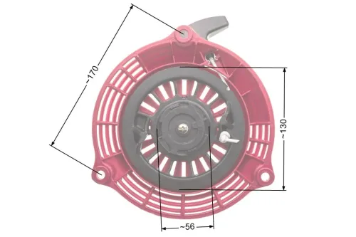 Rozrusznik Honda GCV160 GCV135 GC160 zam. 28400-ZM0-013 / 28400-ZM0-003 / 28400-ZL8-013ZA
