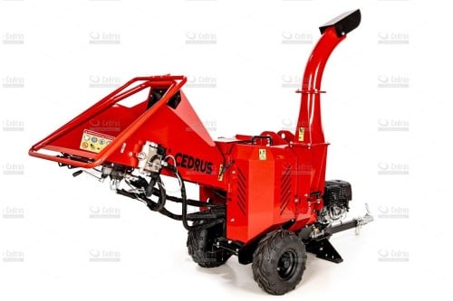 Cedrus CEDRB05PRO-HE-V Rozdrabniacz spalinowy do gałęzi, Rato R740 V-Twin, hydrauliczny podajnik, gałęzie do 120 mm