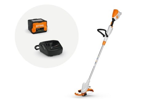 Stihl FSA 50 Podkaszarka akumulatorowa, zestaw z akumulatorem AK 20 i ładowarką AL 101, średnica koszenia 280 mm
