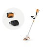 Stihl FSA 50 Podkaszarka akumulatorowa, zestaw z akumulatorem AK 20 i ładowarką AL 101, średnica koszenia 280 mm