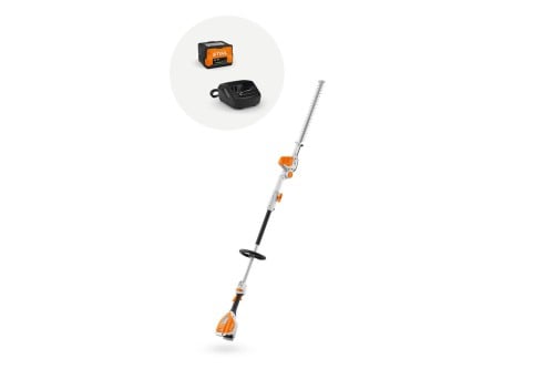 Stihl HLA 56 Nożyce akumulatorowe na wysięgniku, zestaw z akumulatorem AK 30 S i ładowarką AL 101, listwa 45 cm