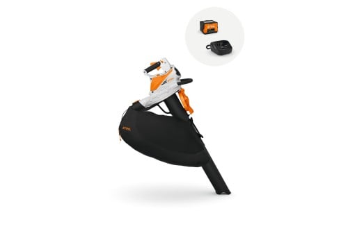 Stihl SHA 56 Odkurzacz, rozdrabniacz i dmuchawa akumulatorowa, zestaw z akumulatorem AK 30 S i ładowarką AL 101