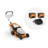 Stihl RMA 243 Kosiarka akumulatorowa, zestaw z 2× akumulatorem AK 30 S i ładowarką AL 101, szerokość koszenia 41 cm