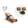 Stihl RMA 253 Kosiarka akumulatorowa, zestaw z 2× akumulatorem AK 30 S i ładowarką AL 101, szerokość koszenia 51 cm