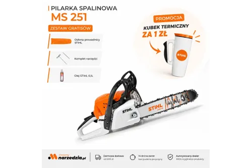 Stihl MS 251 Pilarka spalinowa, moc 2,2 kW / 3 — nr 11432000675