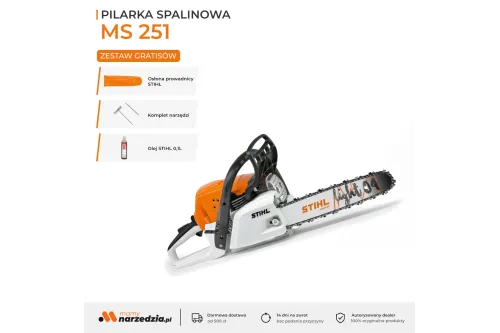 Stihl MS 251 Pilarka spalinowa, moc 2,2 kW / 3 — nr 11432000619