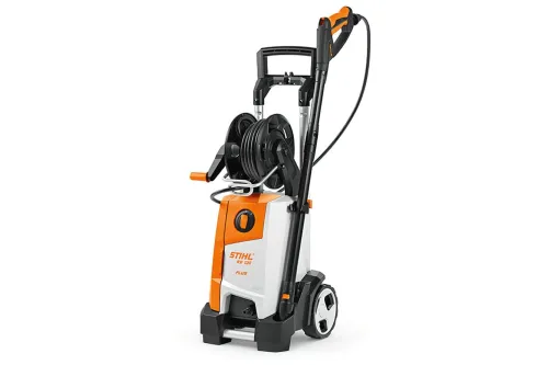 Stihl RE 130 PLUS Myjka, wydajny model z bębnem na wąż ciśnieniowy, 135 barów