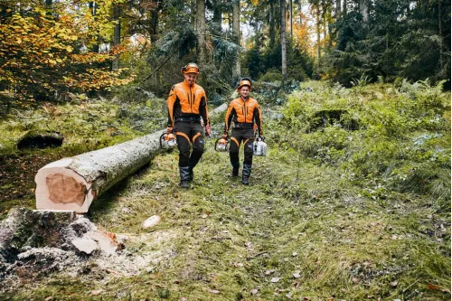 Stihl MS 261 C-M VW Pilarka spalinowa z grzanym — nr 11412000651