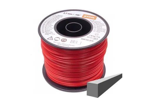 Żyłka tnąca kwadratowa Stihl Ø 2,7 mm x 208 m — nr 00009302616
