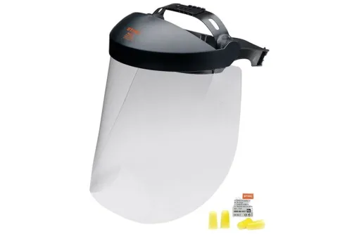 Stihl FUNCTION GPC 33, Osłona twarzy + stopery, z wizjerem z tworzywa