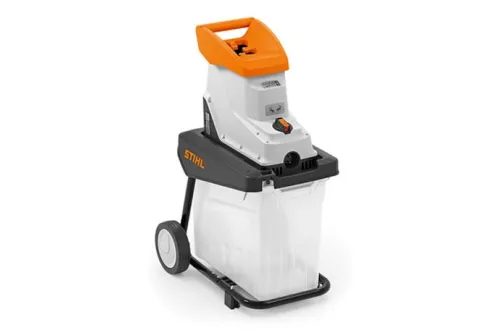 Stihl GHE 140 L, Rozdrabniacz, cichy rozdrabniacz elektryczny ze zintegrowanym zbiornikiem