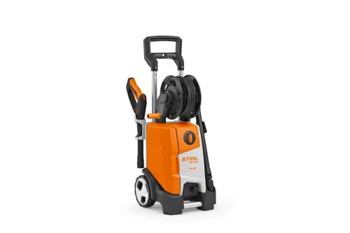 Stihl RE 120 Plus Myjka wysokociśnieniowa, mały wydajny model z bębnem na wąż ciśnieniowy 125-barów
