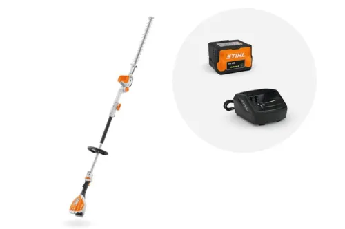Stihl HLA 56 Nożyce akumulatorowe na wysięgniku, zestaw z akumulatorem AK 20 i ładowarką AL 101