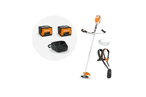 Stihl FSA 80, Kosa akumulatorowa, z akumulatorem 2xAK 30S i ładowarka AL 101