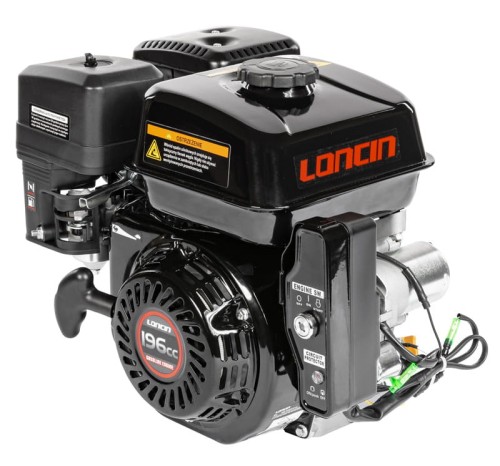 Silnik Loncin G200FD-A wał poziomy 20 mm / 53 mm