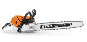 Stihl MS 500i W Pilarka spalinowa z ogrzewanym uchwytem.