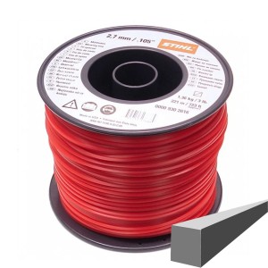 Żyłka tnąca kwadratowa Stihl Ø 2,7 mm x 208 m 