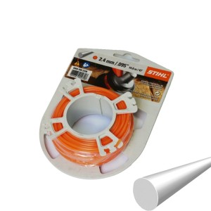 Żyłka tnąca Stihl pomarańczowa 2,4 mm x 14 m na szpuli
