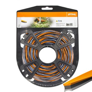 Żyłka tnąca Stihl CF3 Pro Carbon 3K 2,4 mm x 35 m w opakowaniu.