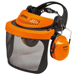 Stihl ADVANCE GPA 28, osłona twarzy i słuchu z nylonowym wizjerem.