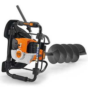 Stihl BT 131 Jednoosobowy świder glebowy z silnikiem 4-MIX® i hamulcem QuickStop.