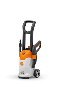 Myjka wysokociśnieniowa Stihl RE 80, lekka i poręczna do czyszczenia.