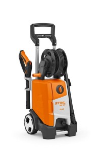 Myjka wysokociśnieniowa Stihl RE 120 Plus z bębnem na wąż ciśnieniowy.