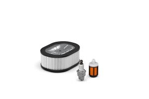 Zestaw serwisowy nr 4 do MS 461/881 Stihl: filtr powietrza, świeca zapłonowa i filtr oleju.