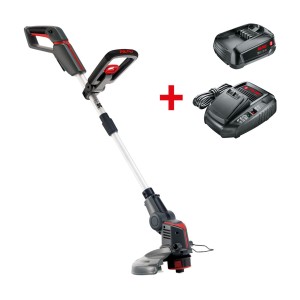 Podcinarka GT 1825 AL-KO 18 V Comfort Zestaw z akcesoriami.