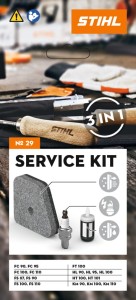 Zestaw serwisowy Stihl nr 29 do modeli FS 87, 90, 100, HT 100, 101, KM 90.