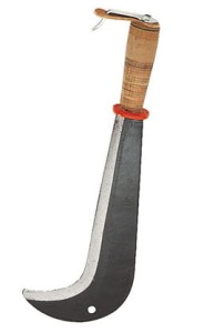 Sierp ogrodniczy Stihl Sierp szwajcarski z drewnianą rączką.