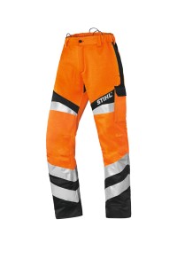 Stihl Spodnie ochronne odblaskowe do pracy Protect FS SZ XXL pomarańczowy