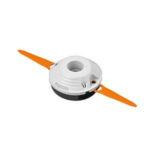 Stihl PolyCut 3-2 Głowica tnąca z pomarańczowymi ostrzami.