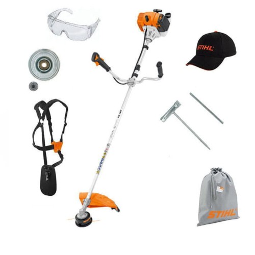 Stihl FS 120 Kosa spalinowa, Mocna (1,8 KM) kosa mechaniczna z wielofunkcyjnym uchwytem oburęcznym.