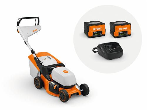 Stihl RMA 243.3 Kosiarka akumulatorowa, zestaw z akumulatorem 2 x AK 20 i ładowarką AL 101