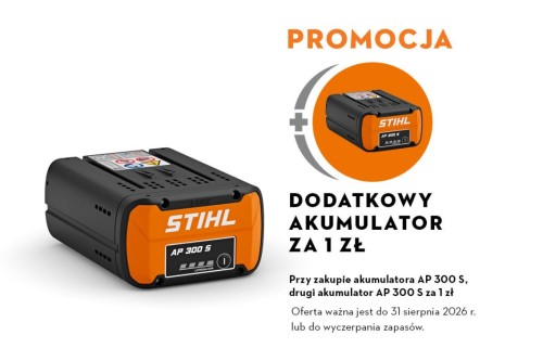 Stihl AP 300 S Akumulator – drugi taki sam za 1 zł