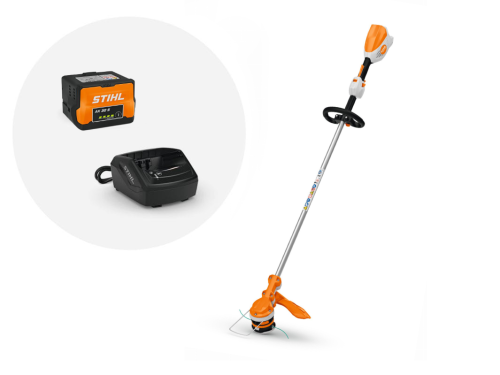Stihl FSA 60 R Kosa akumulatorowa, zestaw z AK 30 S i AL 101. Ciche i wydajne cięcie 