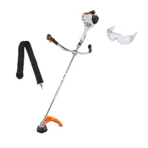 Stihl FS 55 Kosa spalinowa o mocy 1,0 KM i wadze 4,9 kg, z silnikiem 2-MIX oraz uchwytem