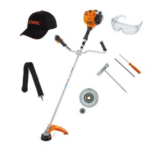 Stihl FS 70 C-E Kosa spalinowa o mocy 0,9 kW / 1,2 KM z ErgoStart i uchwytem oburęcznym, silnik 2-MIX