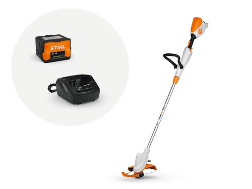 Stihl FSA 50 Podkaszarka akumulatorowa, zestaw z akumulatorem AK 20 i ładowarką AL 101, średnica koszenia 280 mm