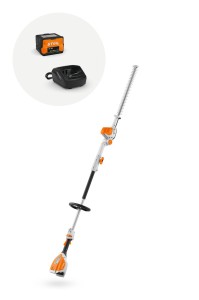 Stihl HLA 56 Nożyce akumulatorowe na wysięgniku, zestaw z akumulatorem AK 30 S i ładowarką AL 101, listwa 45 cm