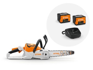 Stihl MSA 60 C-B Pilarka akumulatorowa, zestaw z 2× akumulatorem AK 30 S i ładowarką AL 101, prowadnica 30 cm