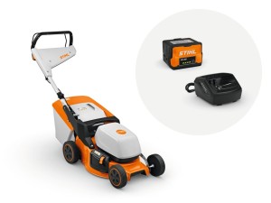 Stihl RMA 243 Kosiarka akumulatorowa, zestaw z akumulatorem AK 30 S i ładowarką AL 101, szerokość koszenia 41 cm