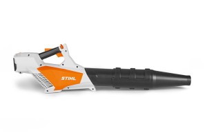 Stihl Dmuchawa akumulatorowa - zabawka z akumulatorem, widok z boku.
