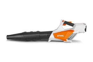 Stihl Dmuchawa akumulatorowa - zabawka z akumulatorem, widok boczny.